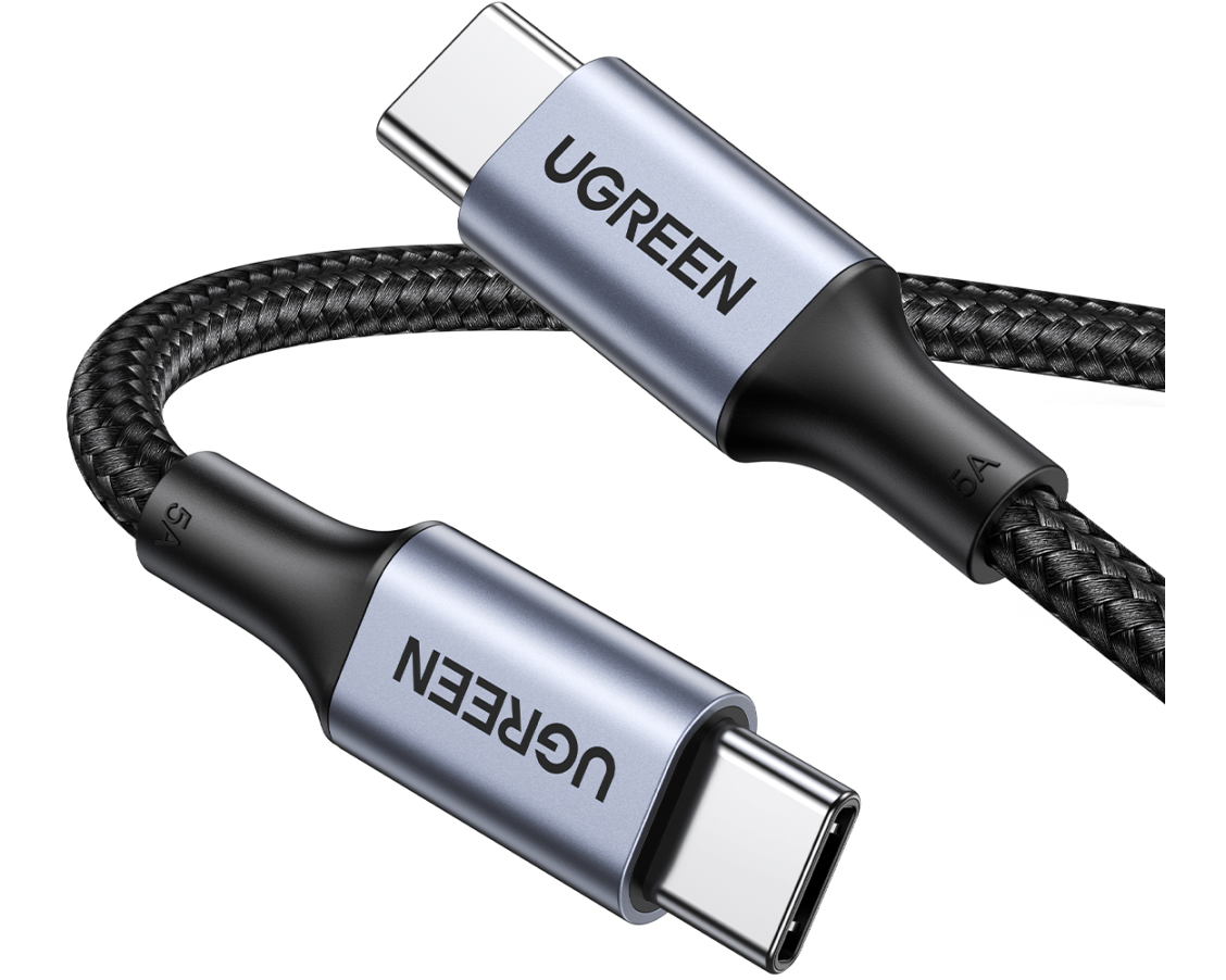 Uno USB C to USB C Fast Charging Cable 100W | US