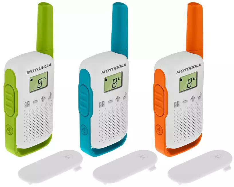 Motorola Funkgeräte-Set Talkabout T42 3er