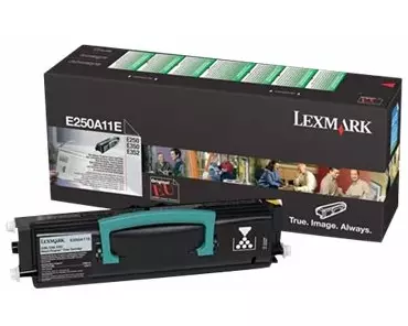 LEXMARK E250, E35x Toner black Std Capacity 3.500 pages return