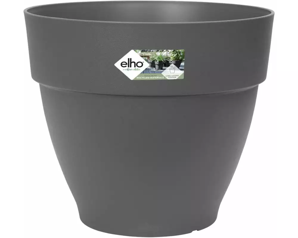 Elho Pflanzentopf Vibia Campana Rund 40 cm Schwarz