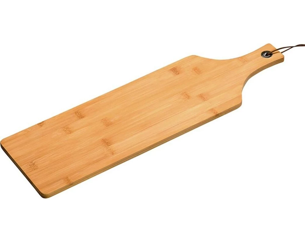 Kesper Servierbrett mit Tragegriff, Bambus, 56 x 16.5 cm