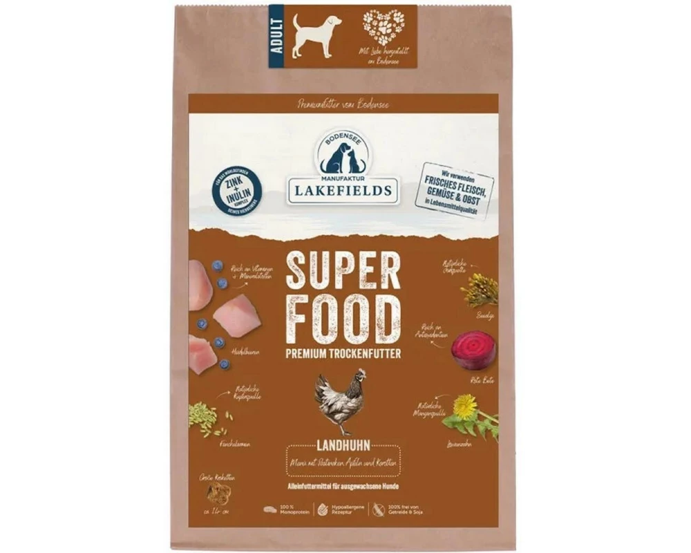 Lakefields SUPERFOOD Landhuhn Komplettmenü