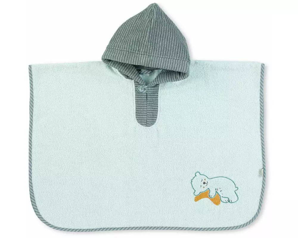 Sterntaler Baby-Poncho Ben Grün