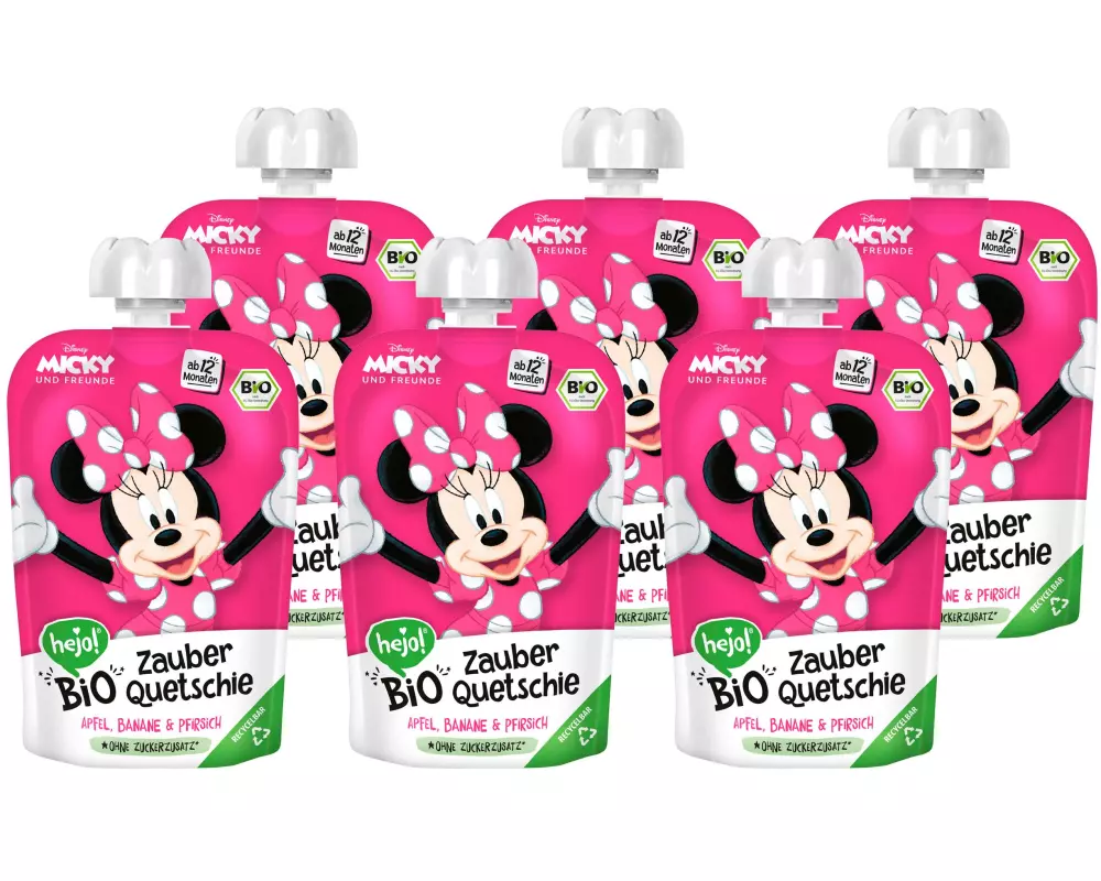 hejo! Quetschbeutel Minnie 6x 100 g