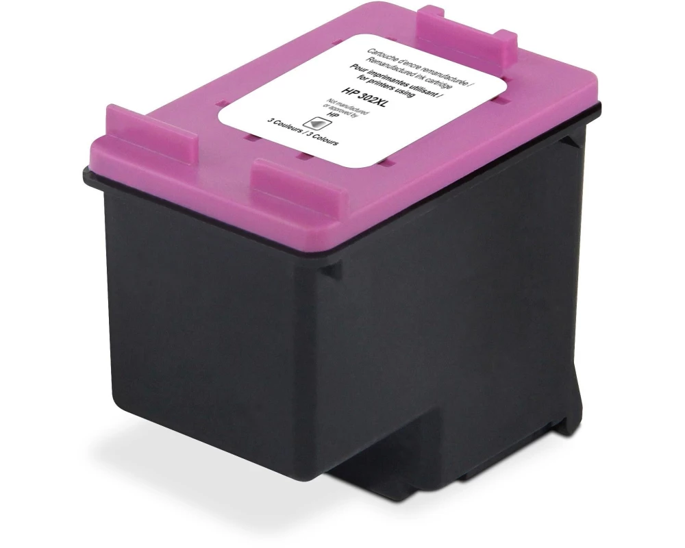 Generic Ink Tinte HP F6U67AE Nr. 302 XL Color Cyan/Magenta/Yellow