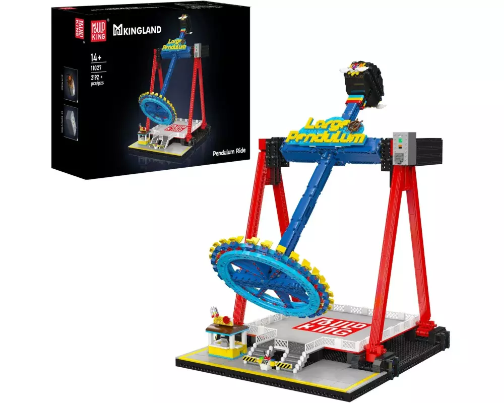 Mould King Pendulum Ride Fahrgeschäft elektrisch