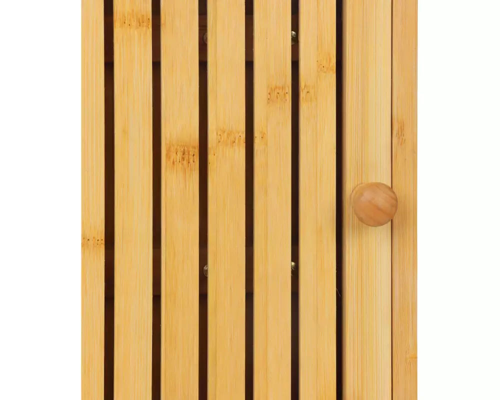 relaxdays Wand Schlüsselkasten aus Bambus A
