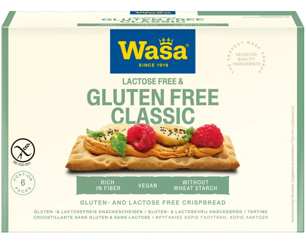 Dr.Schär Knäckebrot Wasa glutenfrei 240 g