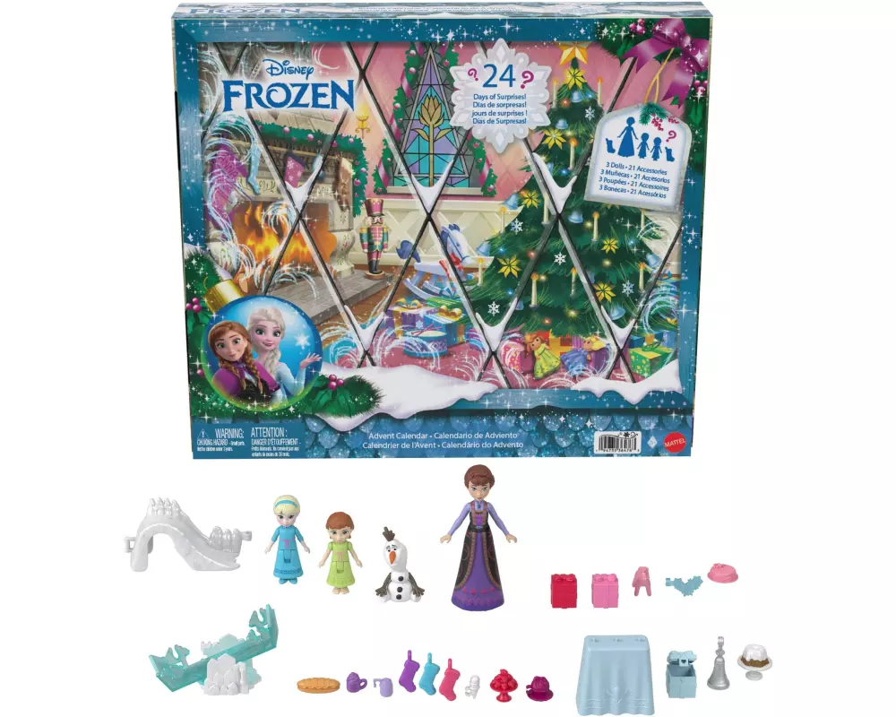 Disney Frozen Adventskalender Die Eiskönigin mit Spielzeug für 24 Tage