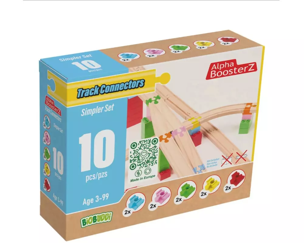 AlphaBoosterz TrackConnectors – Simpler Set