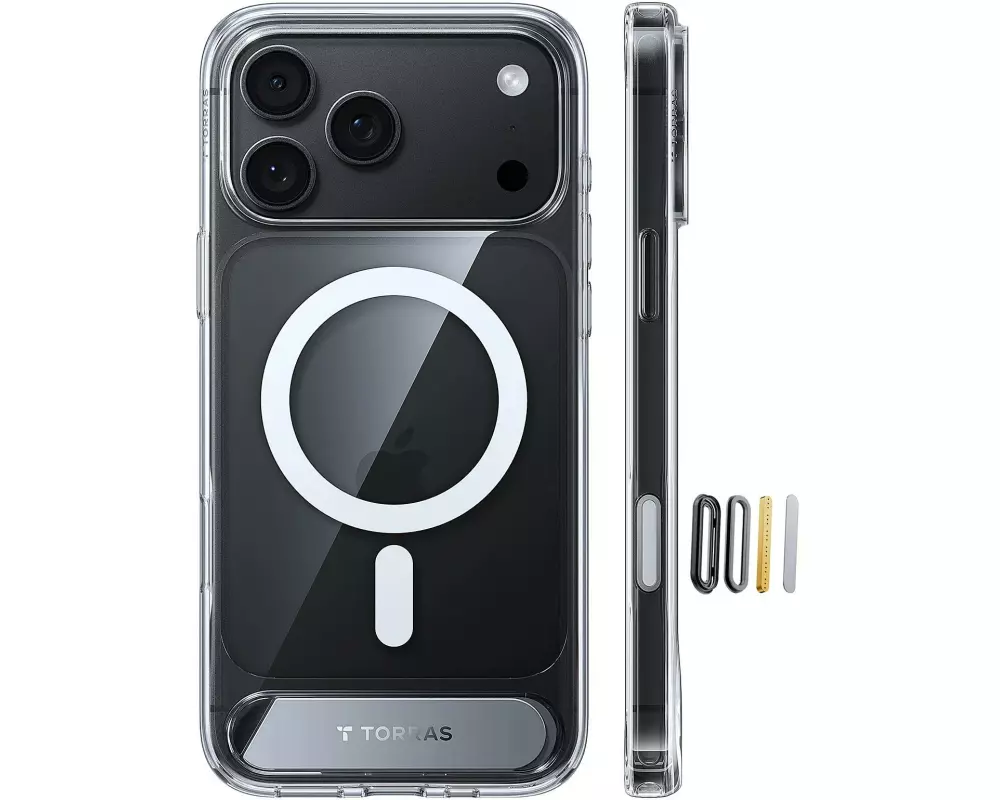 Torras Ostand L1 iPhone 18 Pro Max, Clear