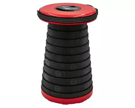 WEDO Hocker SITTOGO NXT Kunststoff, Schwarz/Rot