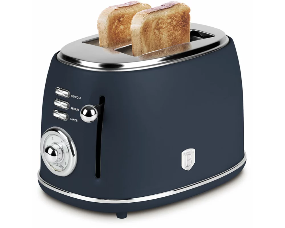Berlinger Haus Toaster matt blue Deep Sea Collection