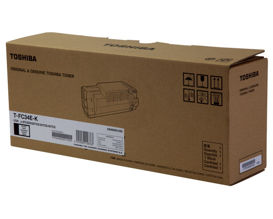 TOSHIBA Toner schwarz TFC34EK E-Studio 287/407CS 15'000 S.