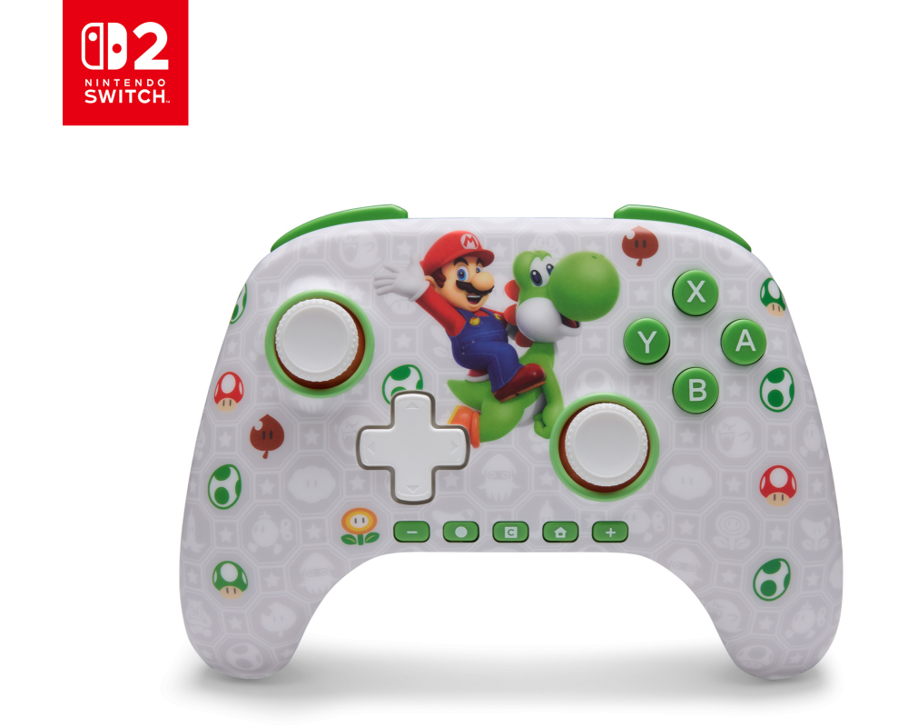 POWER A Advantage Wirel. Controller NSGP0569 NSW2, Super Mario + Yoshi