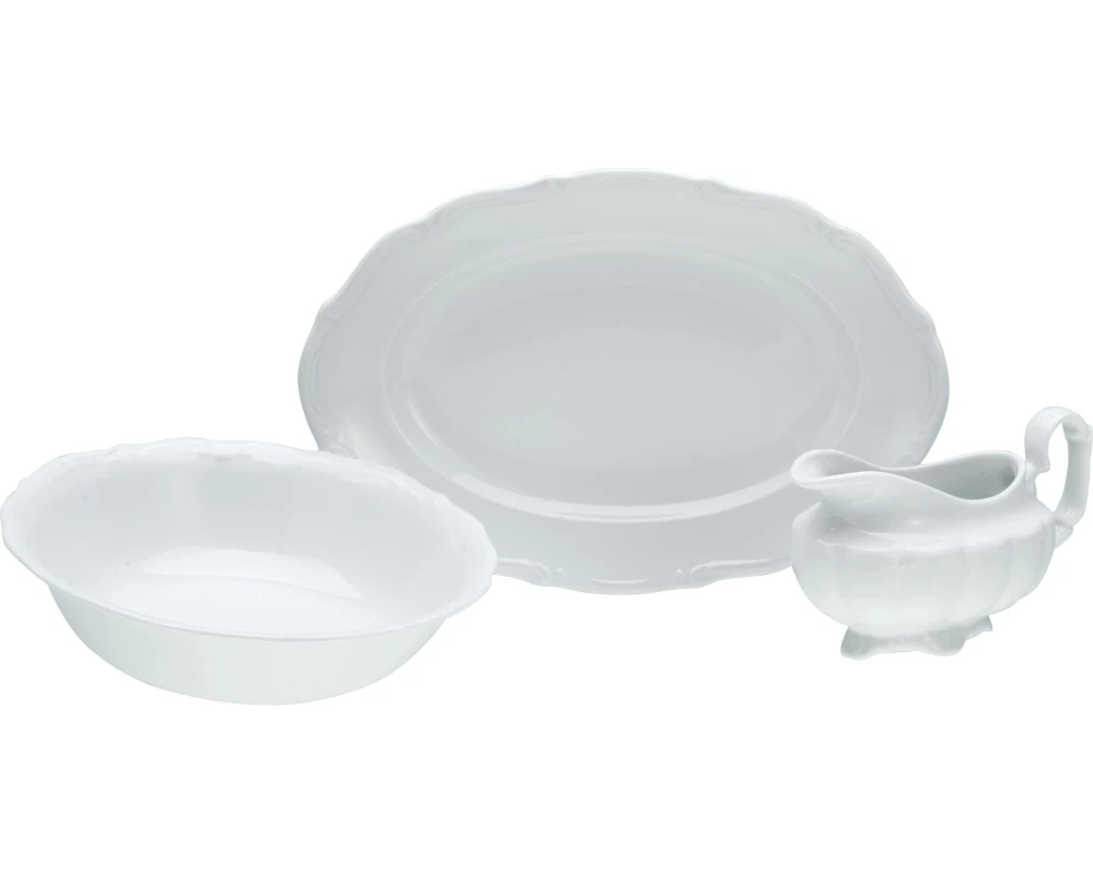 creaTable Servierset Weiss