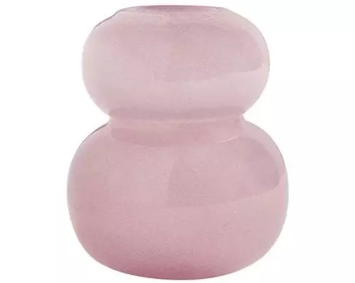 OYOY Vase Lasi extraklein 12.5 cm, Rosa