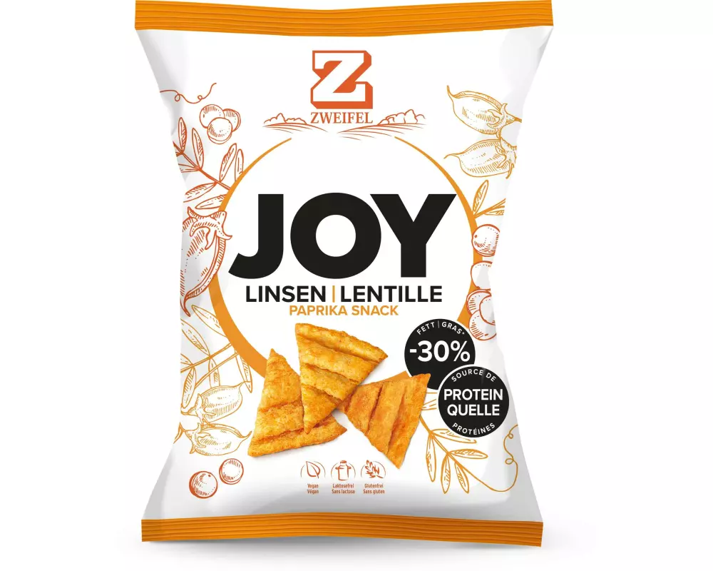 Zweifel Joy Lentil Paprika 80 g