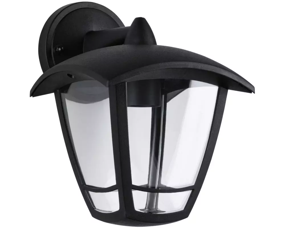 Paulmann Wandleuchte Classic Curved Klar Schwarz, eckig