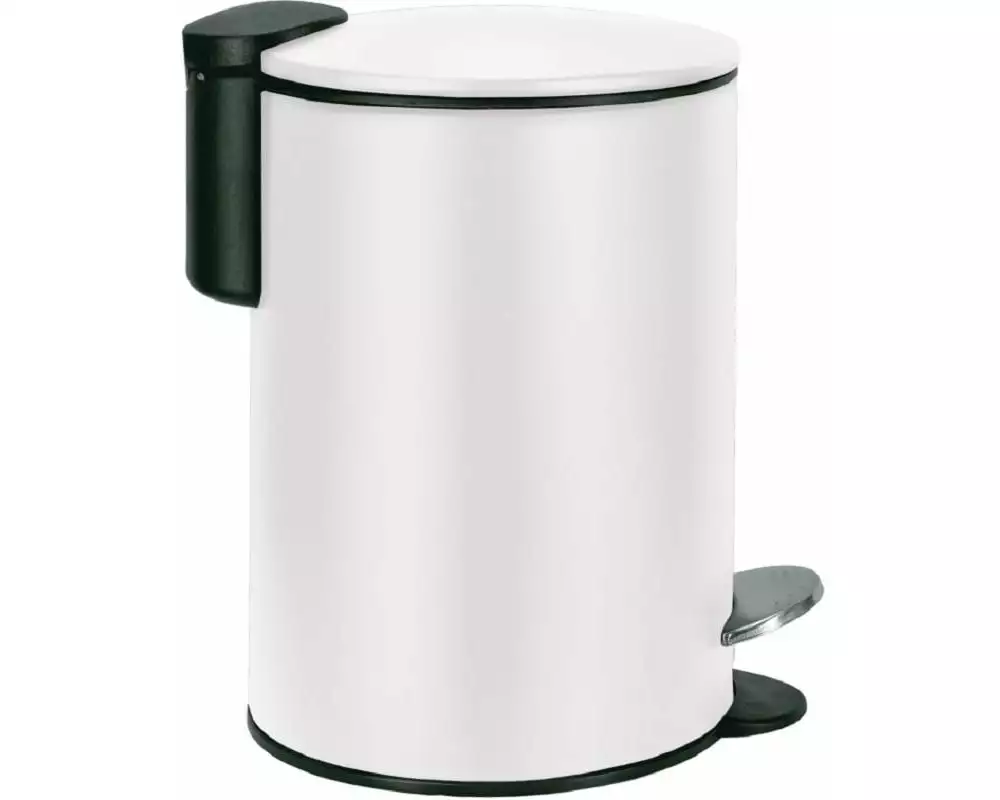 Kleine Wolke Treteimer Silence 3 l, Weiss