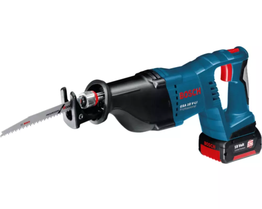 Bosch Professional Akku-Säbelsäge PRO GSA 18V-LI Set , L-BOXX/2x Akku/Ladegerät