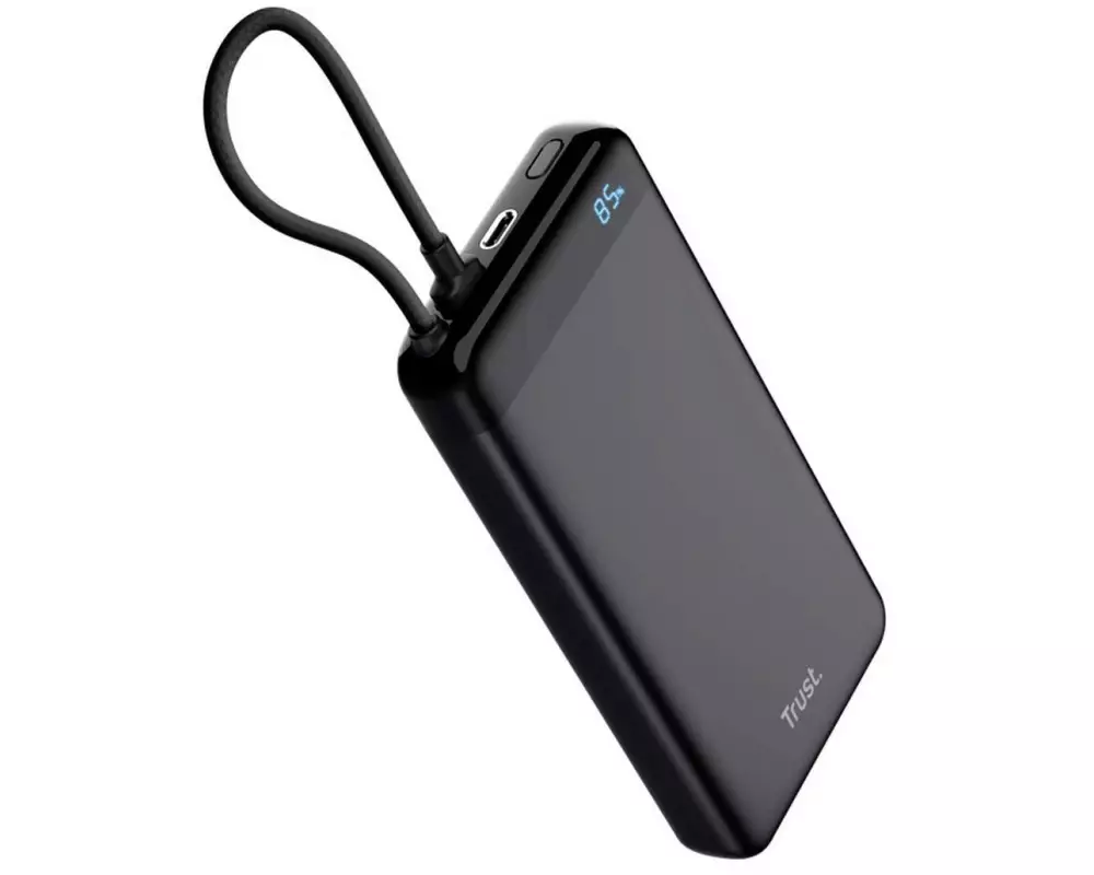 Trust Fiera 20000 mAh 20 W USB-C Schnellladung LED