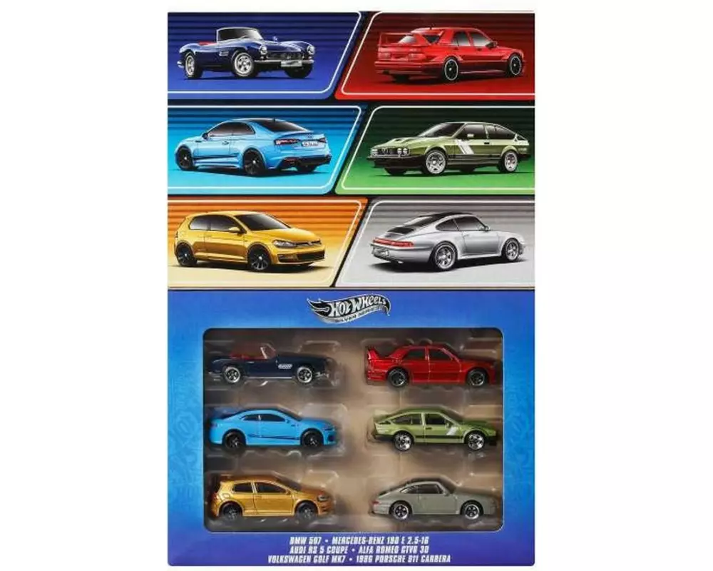 Hot Wheels Euro Style Multipack