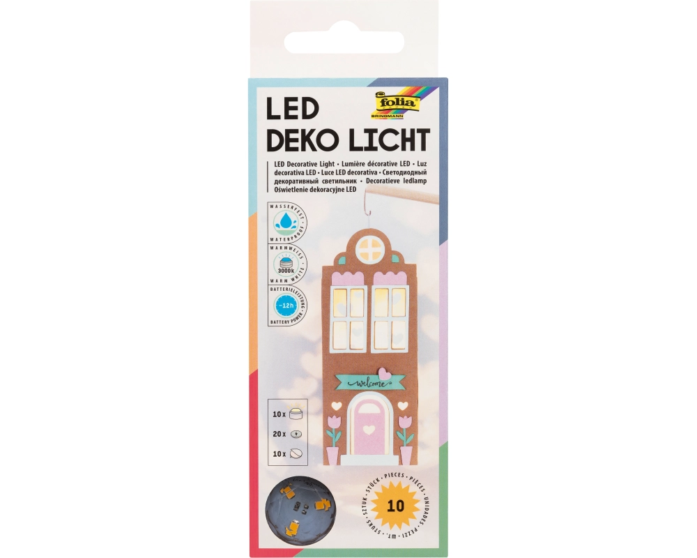 FOLIA Deko-Licht LED 983 10 Stück