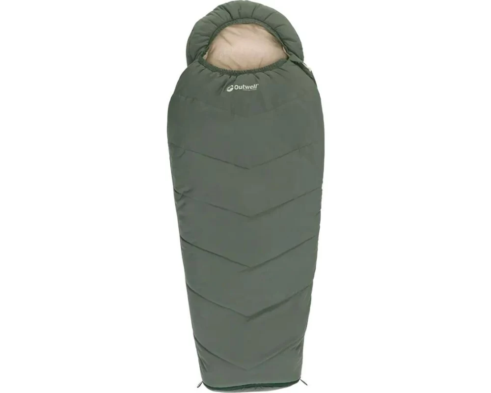 Outwell Kinderschlafsack Convertible Junior 140-170 cm, Grün