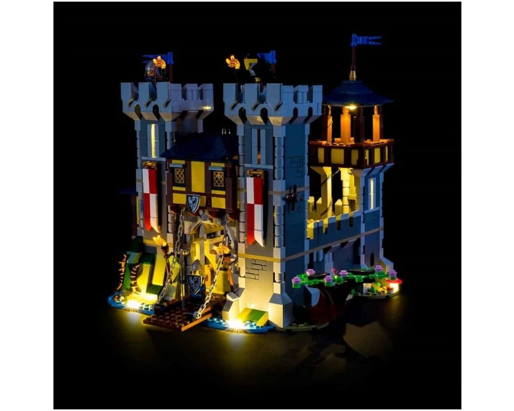 Light My Bricks LED-Licht-Set für LEGO® Mittelalterliche Burg 31120