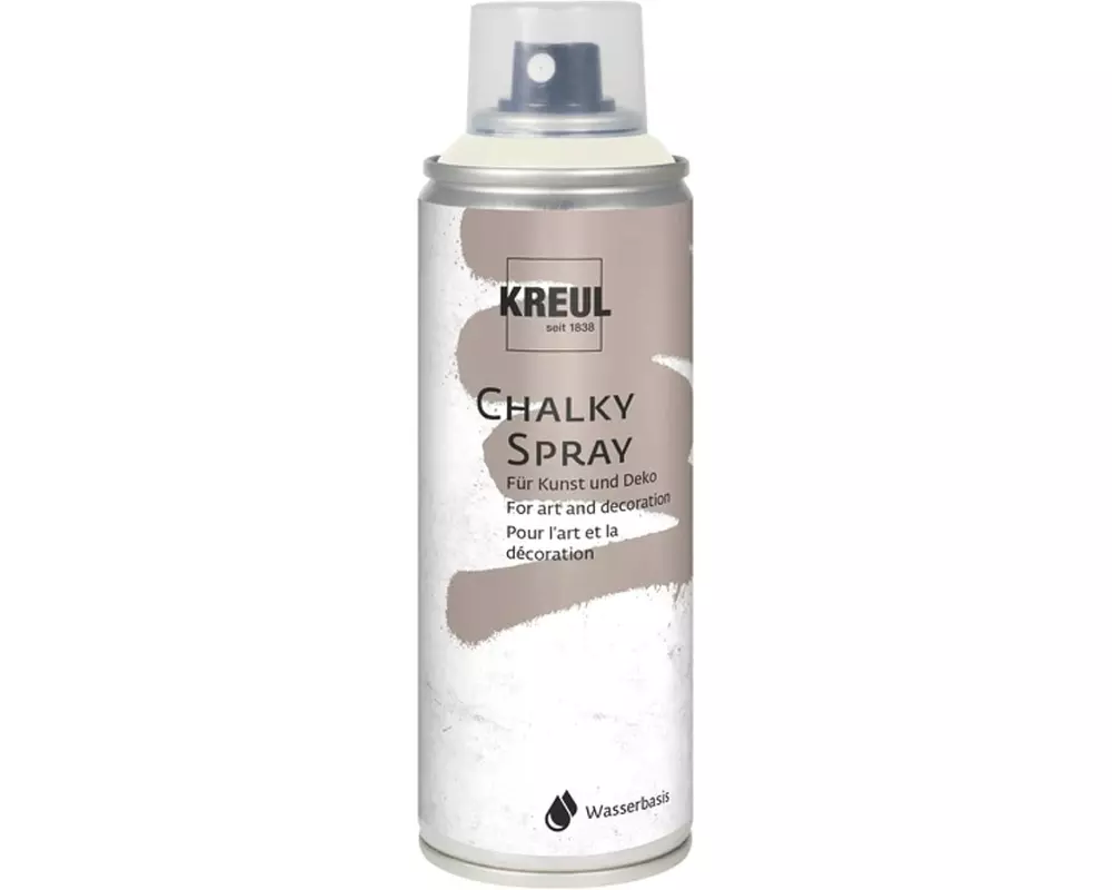 Kreul Sprühfarbe Chalky White Cotton, 200 ml