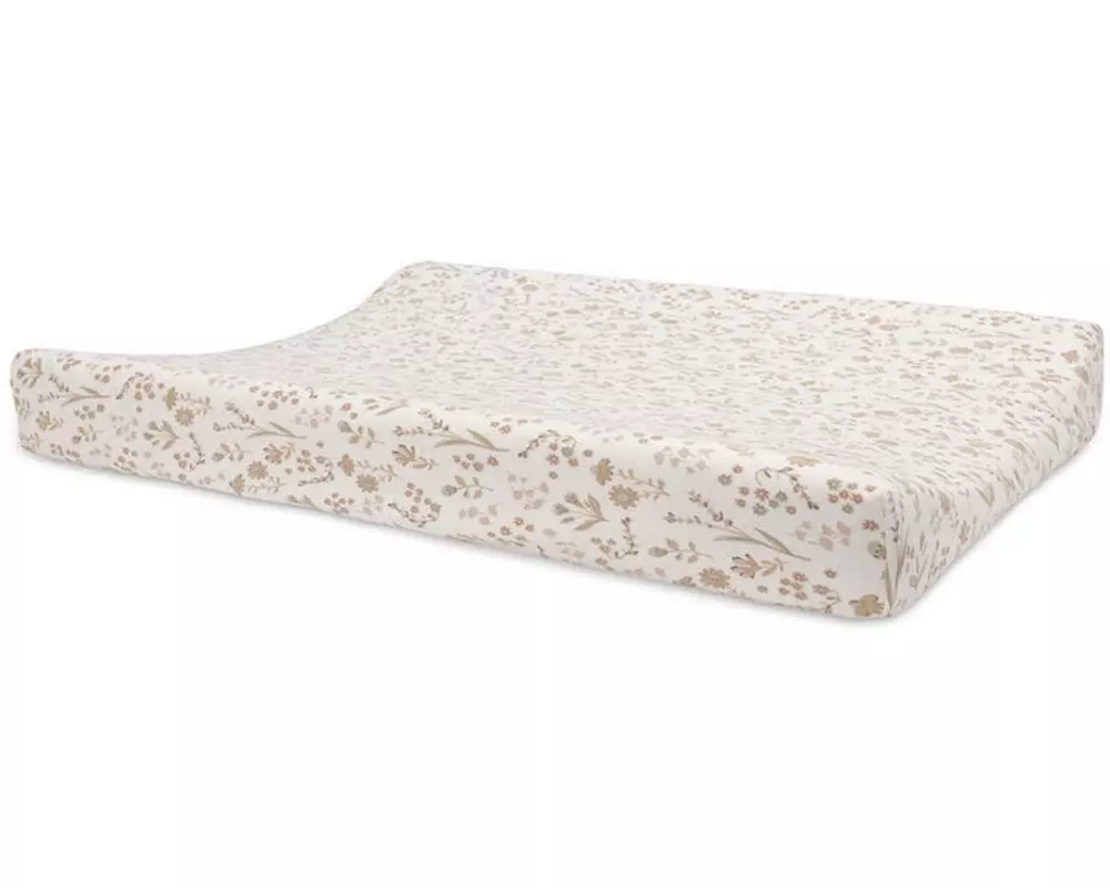 Jollein Wickelkissenbezug Jersey 50 x 70 cm, Bloomy