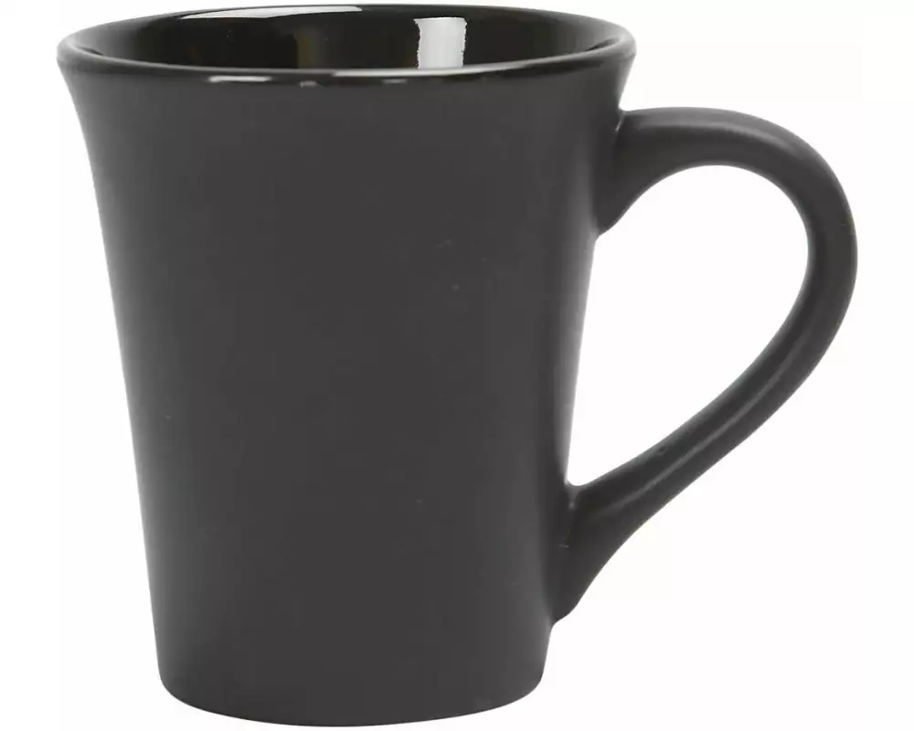 Creativ Company Tasse Schwarz, 1 Stück
