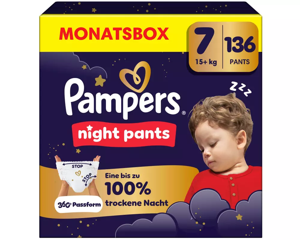 Pampers Baby Dry Night Pants Grösse 7