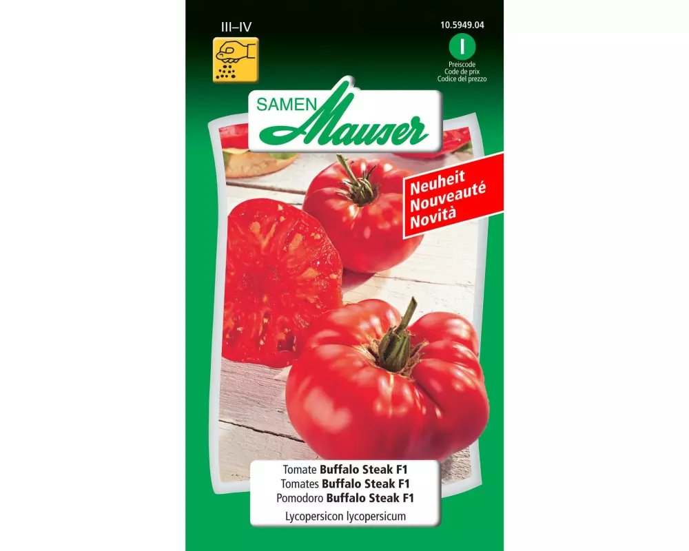 Samen Mauser Samen Tomate Buffalo Steak F1