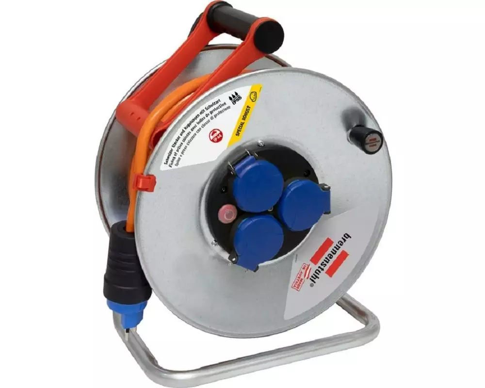 Brennenstuhl Baustellen-Kabelrolle Garant SK 290 25 m 3x T13