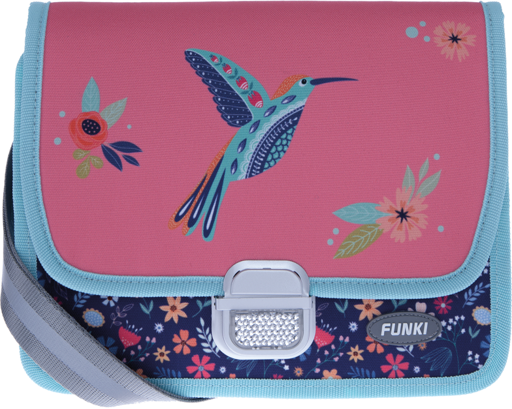 FUNKI Kindergarten-Tasche Hummingb. 6020.033 multicolor 27x20x70sm
