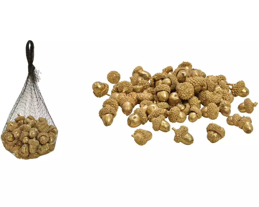 G. Wurm Streudeko Streudekoration Eichel, Gold