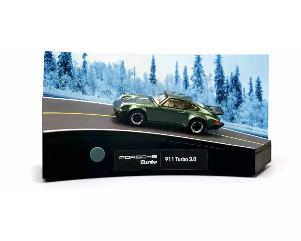 Franzis Adventskalender Porsche 911 Turbo DE/EN, Oakgrünmetallic