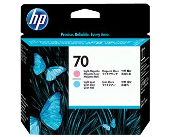 HP 70 Original Printhead light magenta + light cyan