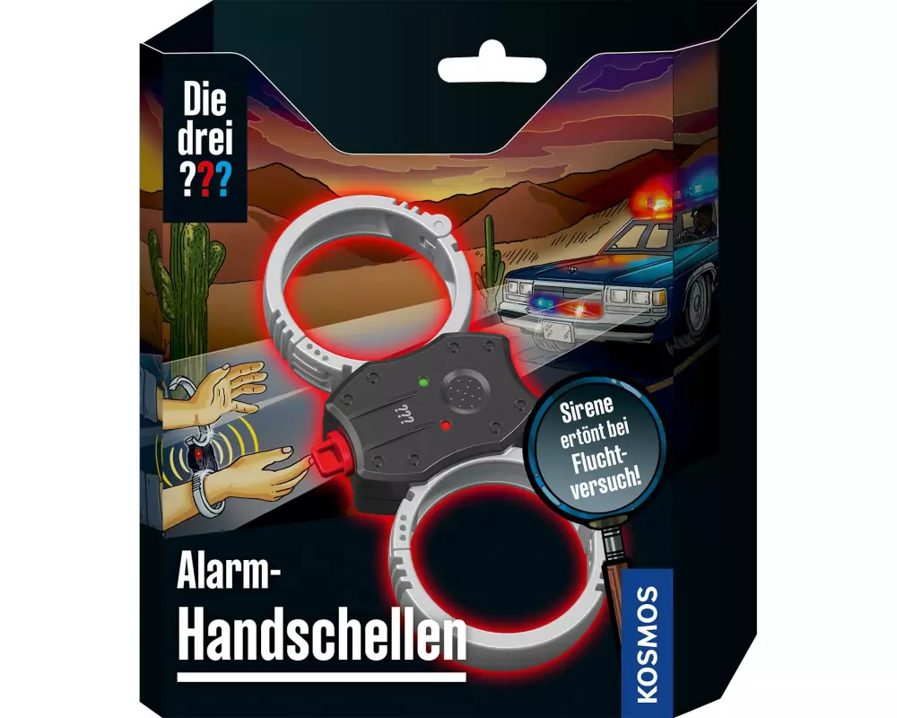 Kosmos Detektivspiel Die drei ??? Alarm-Handschellen -DE-