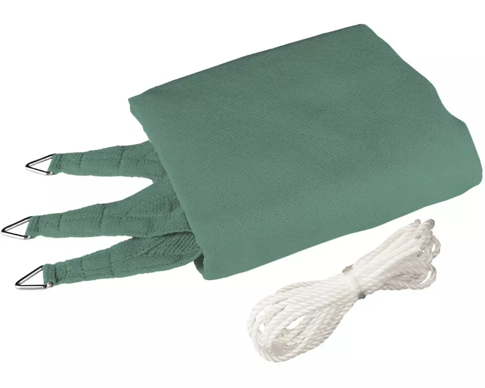 Windhager Sonnensegel 400 cm, Dreieck, Grün