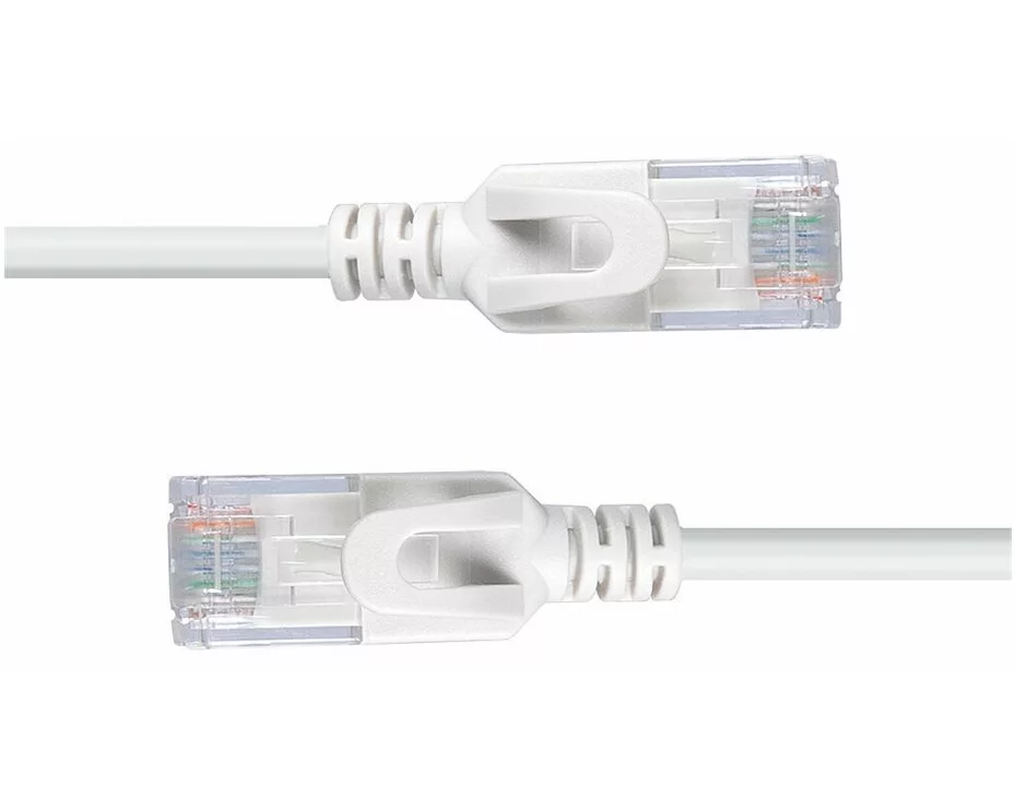 LINDY 1.5m Cat.6A U/UTP, Ultra Slim, Network Cable, Grey