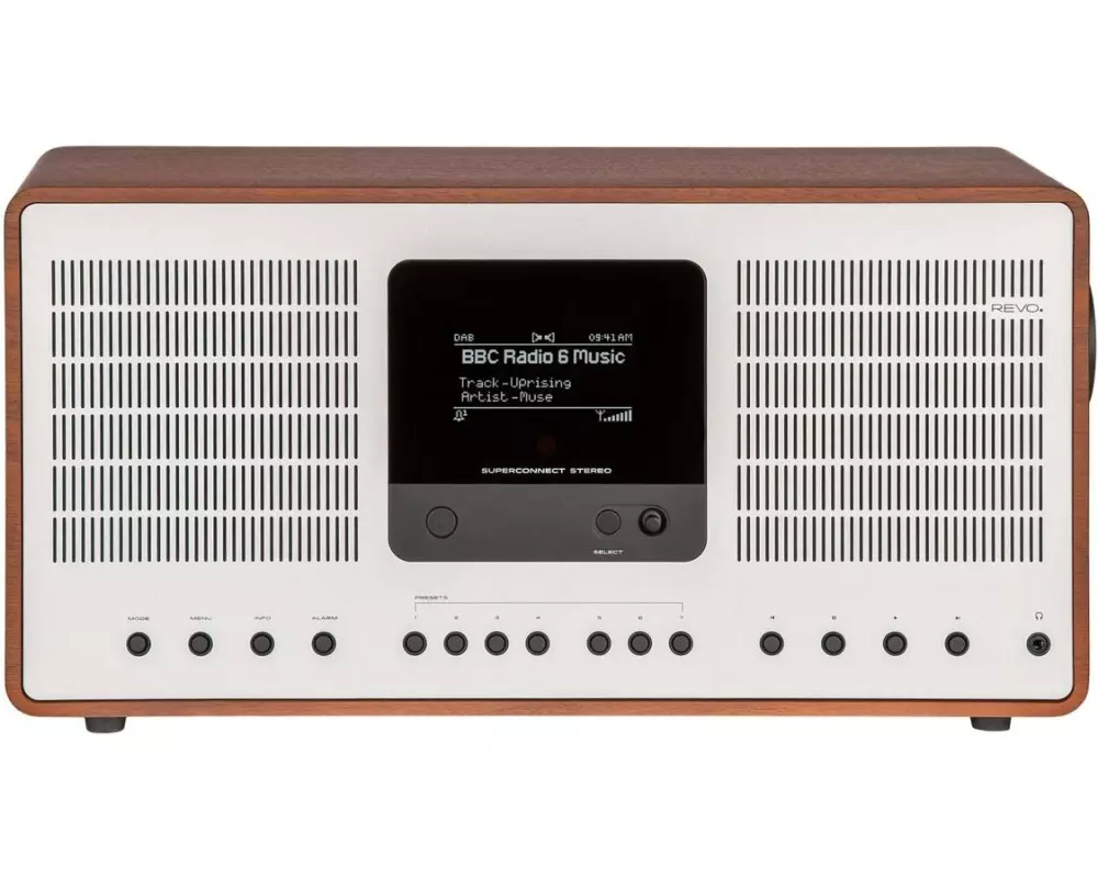 Revo DAB+ Radio Superconnect Stereo Weiss