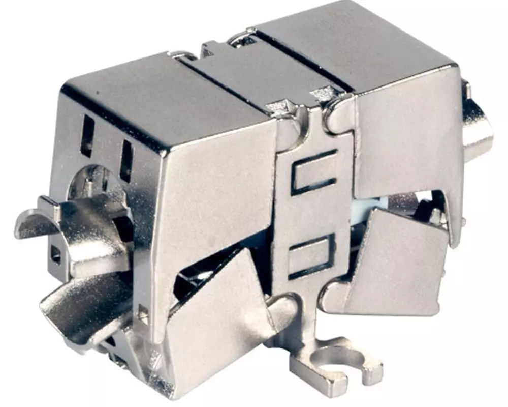 Wirewin Kupplung Cat.6A & Cat.7 für Installationskabel, fixierbar