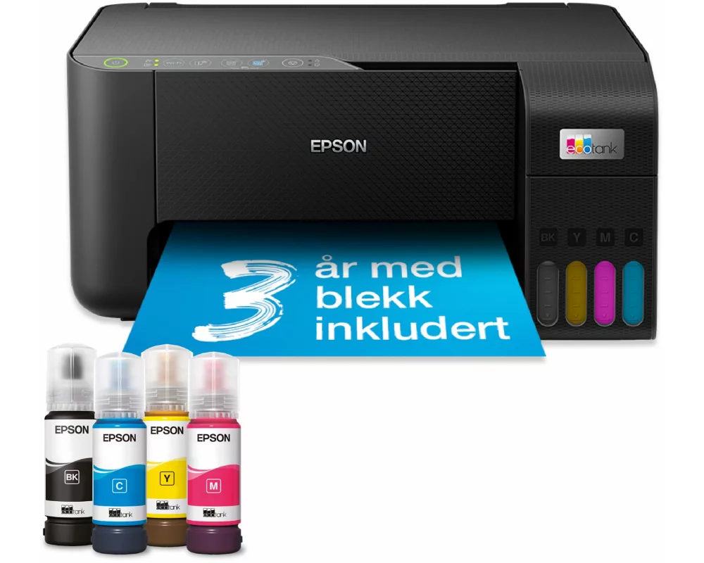 Epson EcoTank ET-2864 MFP colour ink-jet ITS A4 10ppm print 100 sheets USB Wi-Fi black