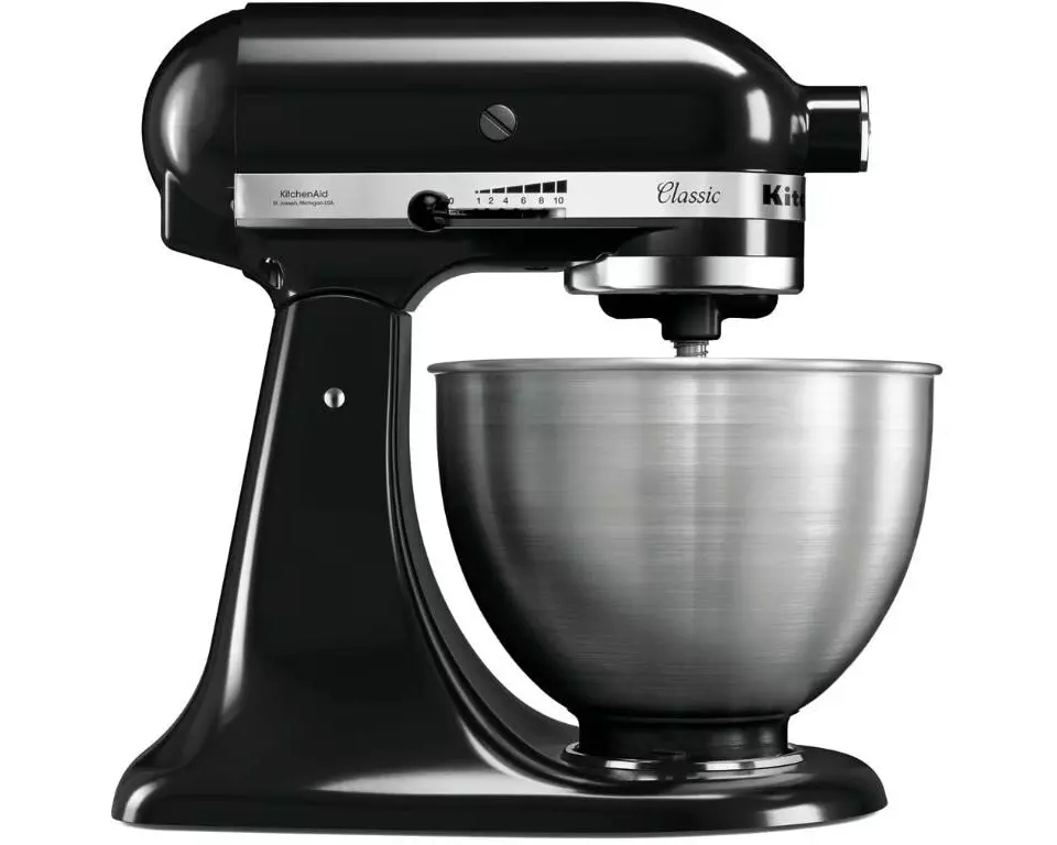 KitchenAid Küchenmaschine Classic 5K45SSSWH Schwarz