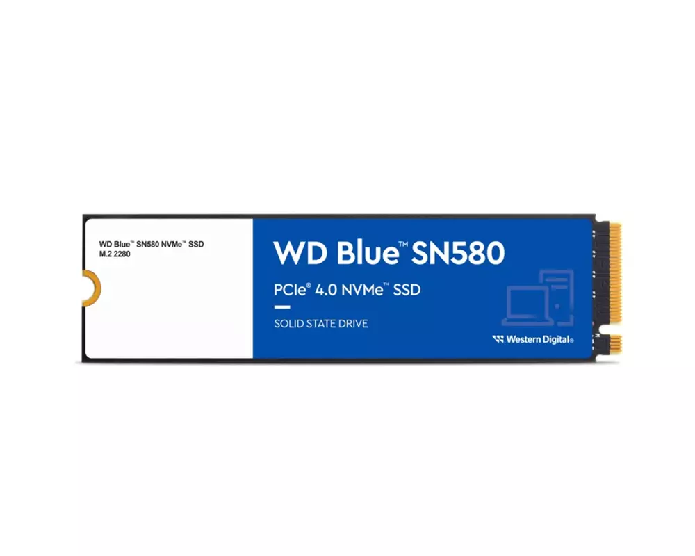 WD SSD Blue SN580 250GB PCIe Gen4 NVMe
