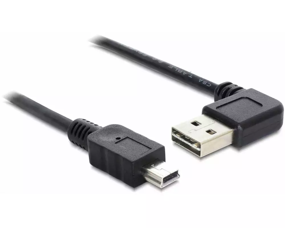 Delock USB 2.0-Kabel EASY-USB USB-A - Mini-USB B 0.5 m