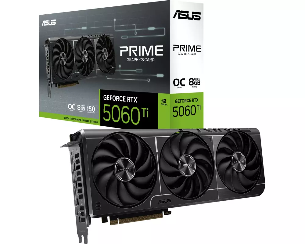 ASUS Grafikkarte Prime GeForce RTX 5060 Ti 8 GB OC Edition